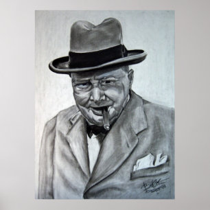 Póster Winston Churchill