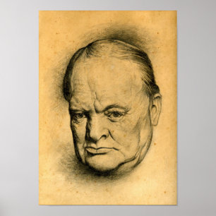 Póster Winston Churchill