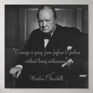 Póster Winston Churchill