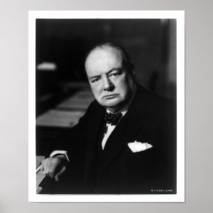 Póster Winston Churchill