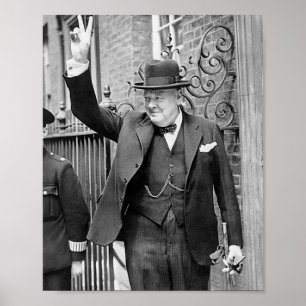Póster Winston Churchill