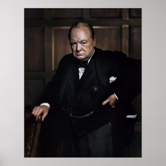 Póster Winston Churchill 1941 por Yousuf Karsh