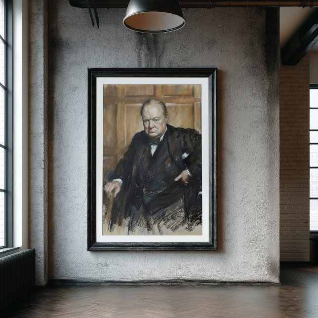 Póster Winston Churchill - The Resolute Statesman (Subido por el creador)