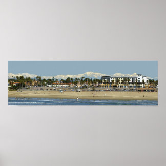 Póster Winter At The Beach