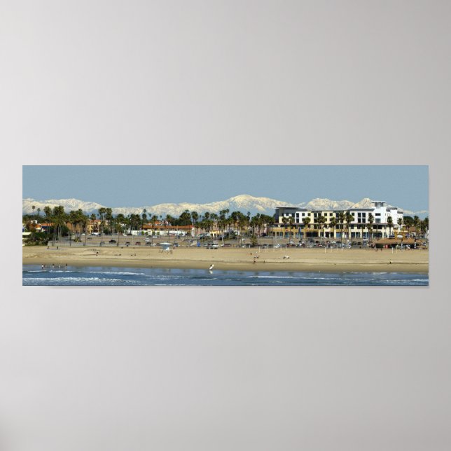 Póster Winter At The Beach (Frente)