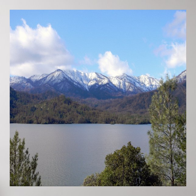 Póster Winter at Whiskeytown Lake... (Frente)