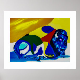 Póster Winter Blues