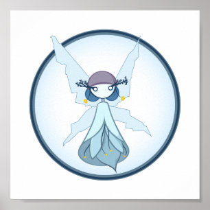 Póster Winter Faerie Print