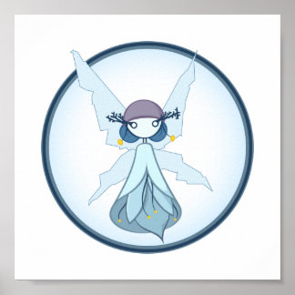 Póster Winter Faerie Print