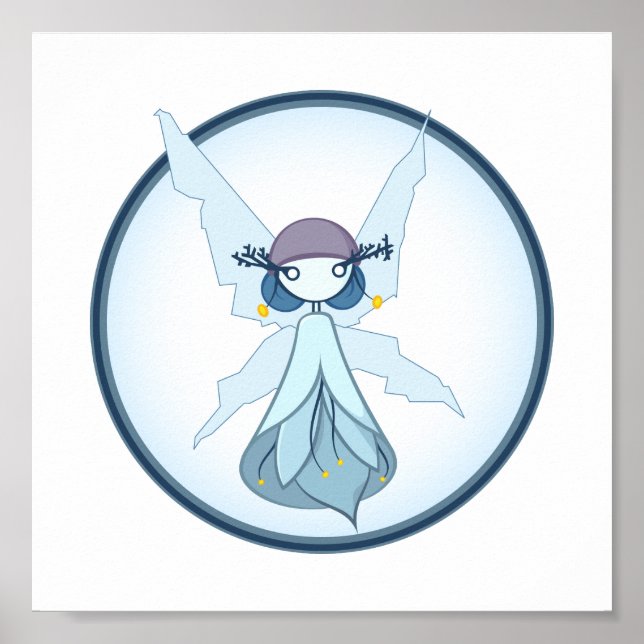 Póster Winter Faerie Print (Frente)