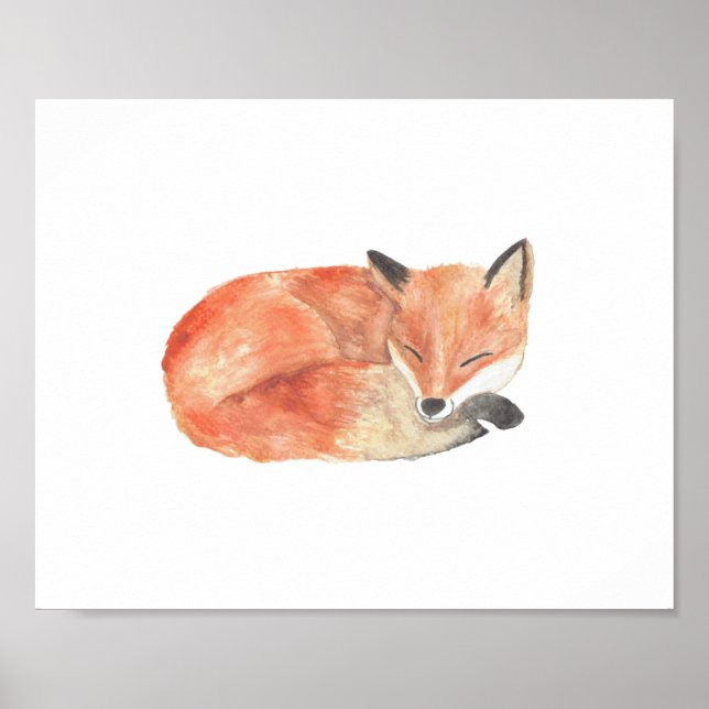 Póster Winter Fox 1 (Frente)