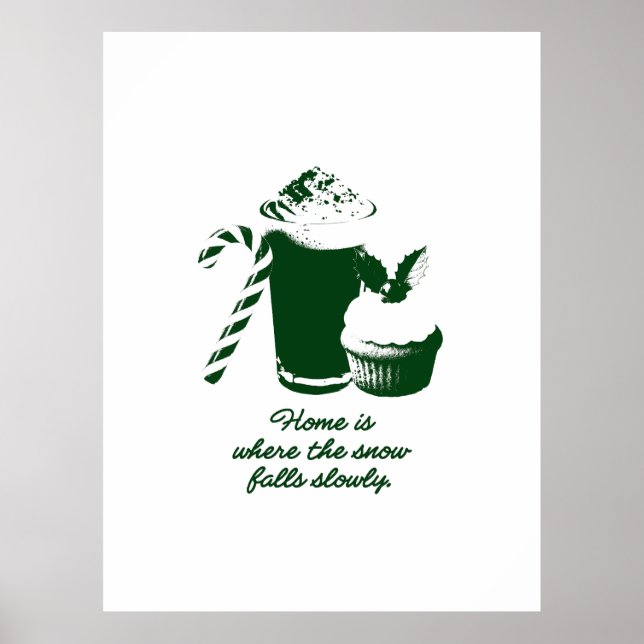 Póster Winter illustration  (Frente)