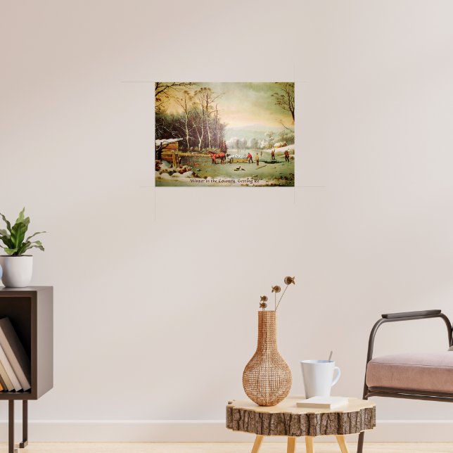 Póster Winter in the Country, Getting Ice Poster (Salón 3)