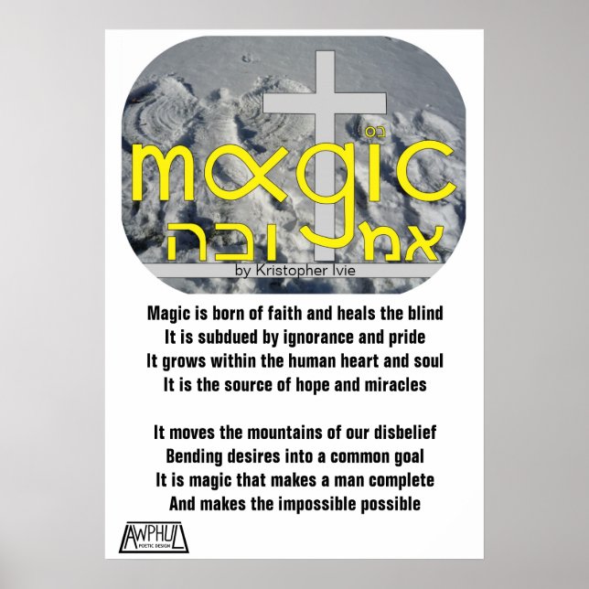 Póster Winter Magic Poster (Frente)