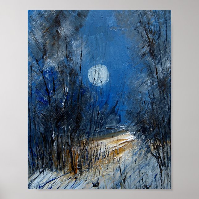 Póster Winter-Moon (Frente)