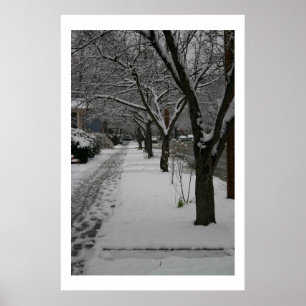 Póster Winter Morning