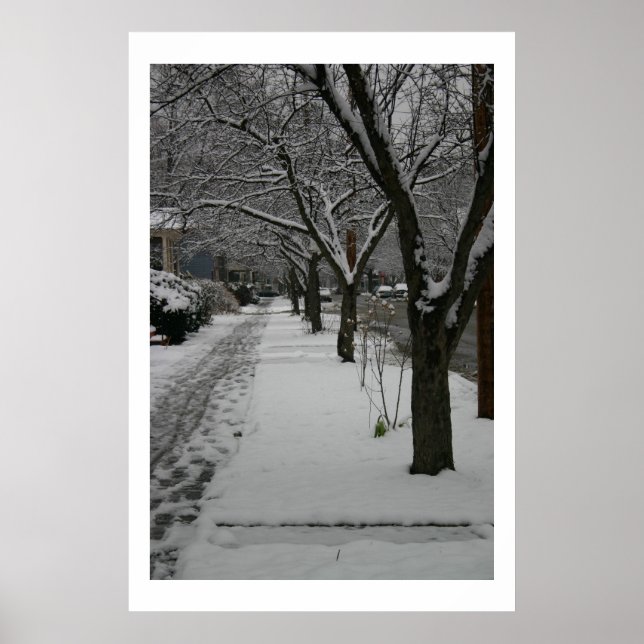 Póster Winter Morning (Frente)