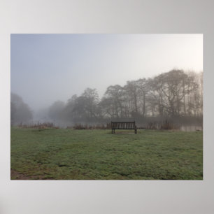 Póster Winter Morning Walk in the Park