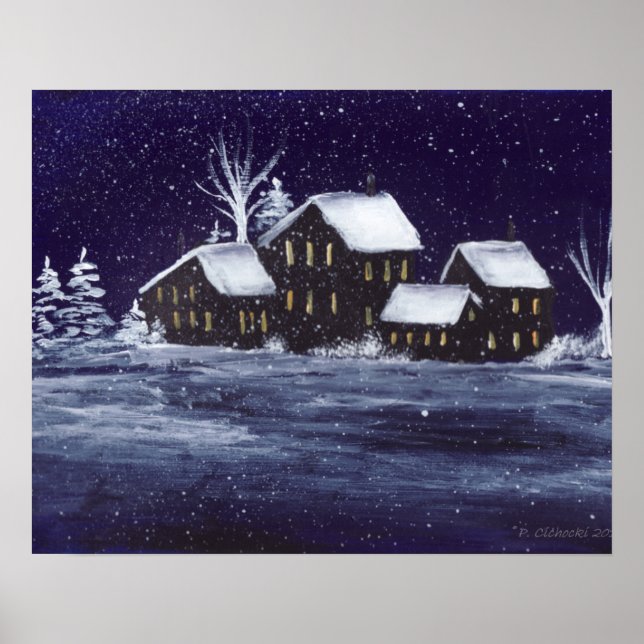 Póster Winter Night (Frente)