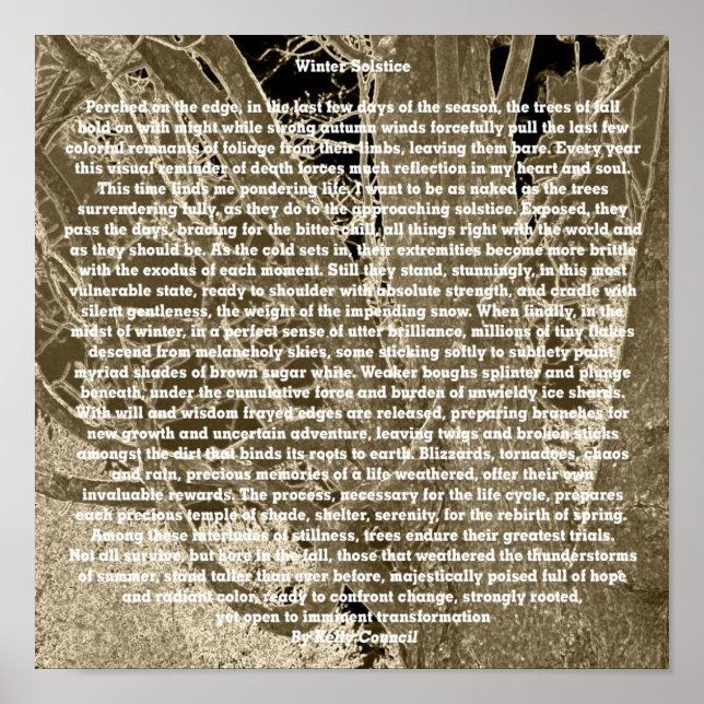 Póster Winter Solstice (Frente)