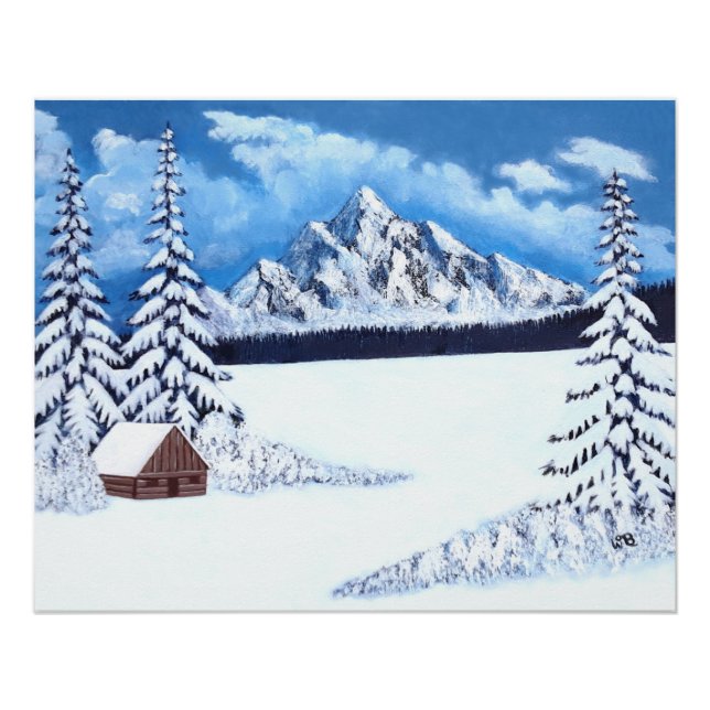 Póster Winter Wonder Glossy (Anverso)