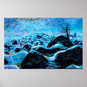 Póster Winter Wonderland Art