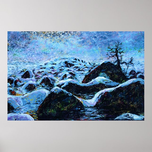 Póster Winter Wonderland Art (Frente)