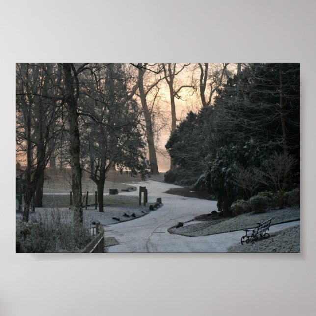 Póster Winters Morning (Frente)