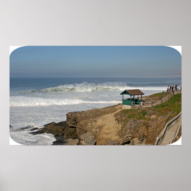 Póster Wipeout Beach, La Jolla Poster (Frente)