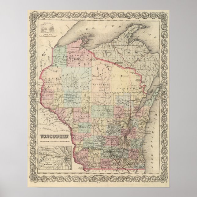 Póster Wisconsin (Frente)