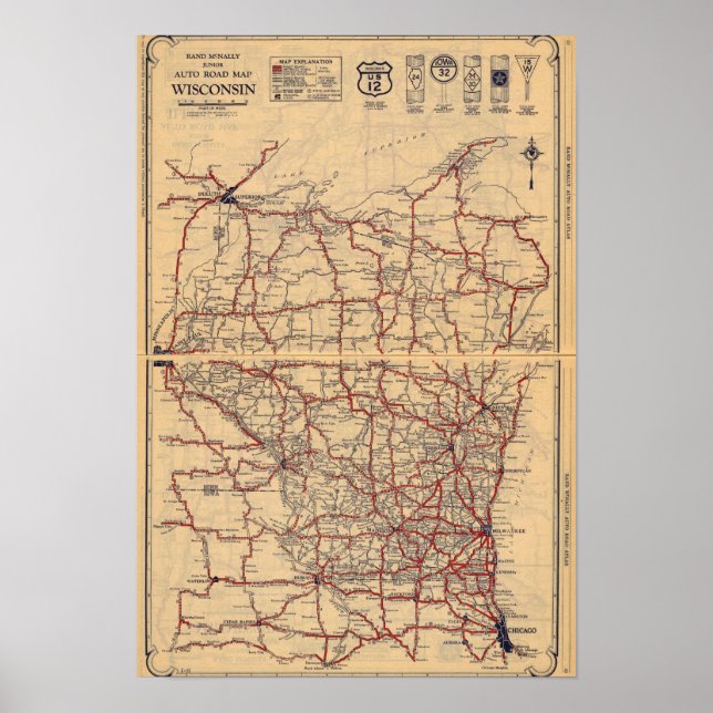 Póster Wisconsin 3 (Frente)