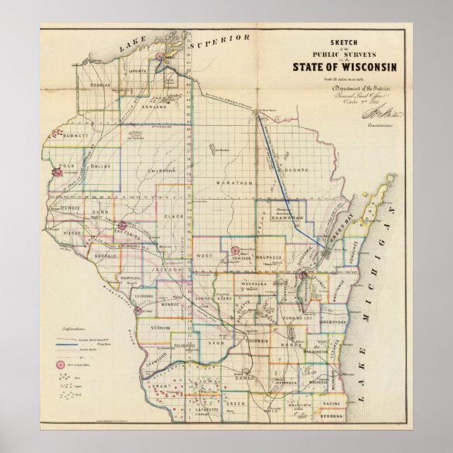 Póster Wisconsin 3 (Frente)