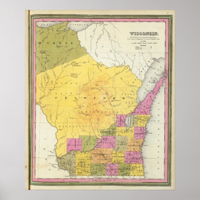 Póster Wisconsin 4 (Frente)