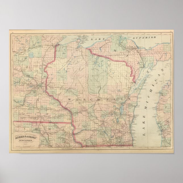 Póster Wisconsin 6 (Frente)