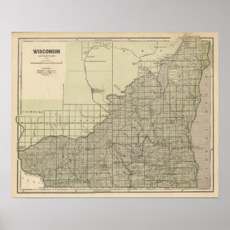 Póster Wisconsin parte sur