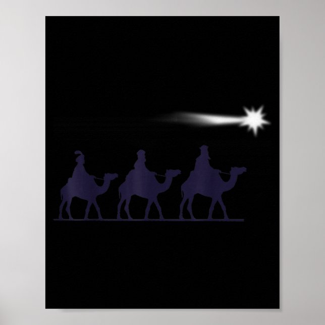 Póster Wise Men Nativity Christmas Christian Gift Women B (Frente)