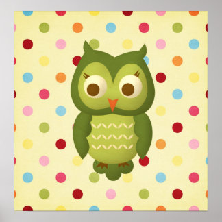 Póster Wise Owl