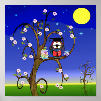 Póster Wise Owl