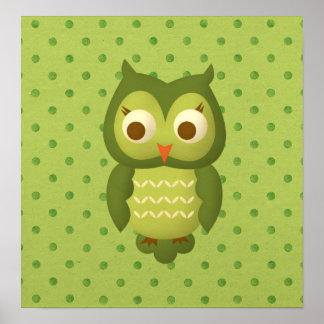 Póster Wise Owl