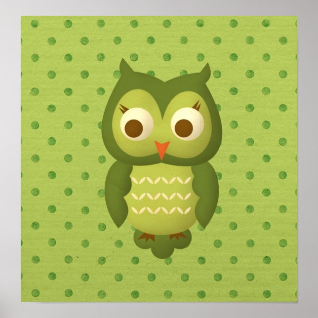 Póster Wise Owl (Frente)