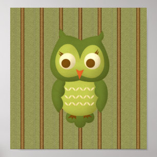 Póster Wise Owl