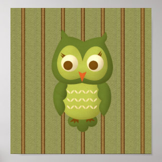 Póster Wise Owl
