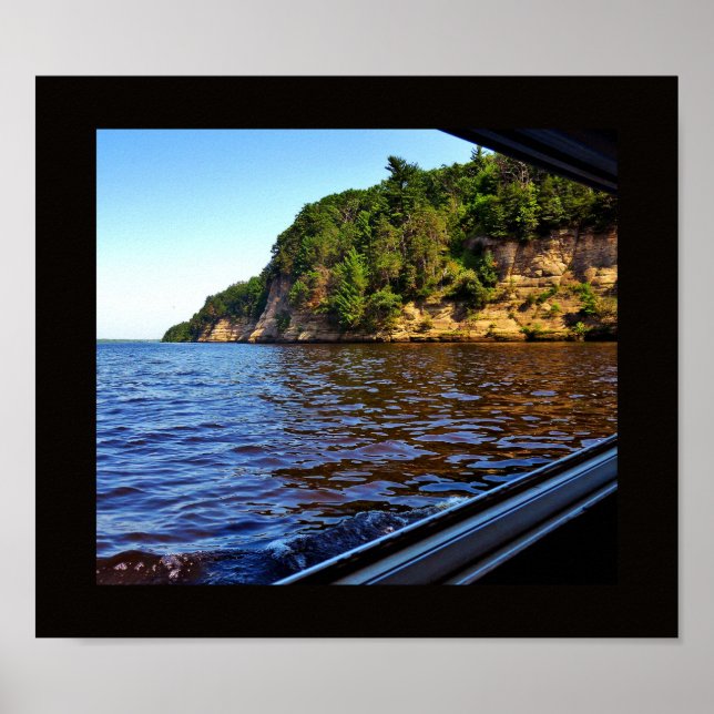 Póster Wisonsin River (Frente)