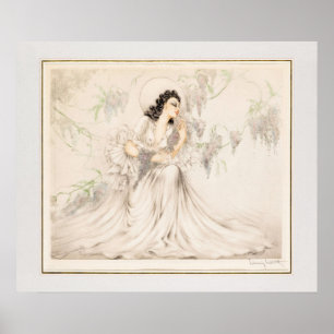 Póster Wisteria, 1940 por Louis Icart
