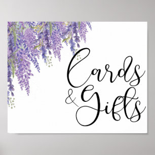 Póster Wisteria tree Wedding  Cards and Gifts