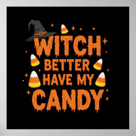 Póster Witch Candy Tee