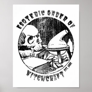Póster Witchcraft Magic Order Occult Witch Alchemist