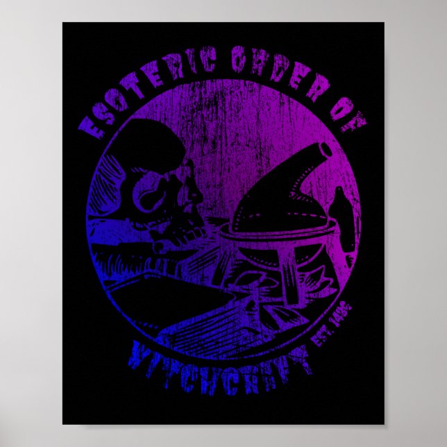Póster Witchcraft Magic Order Occult Witch Alchemist (Frente)