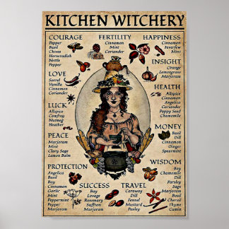 Póster Witchery Vintage