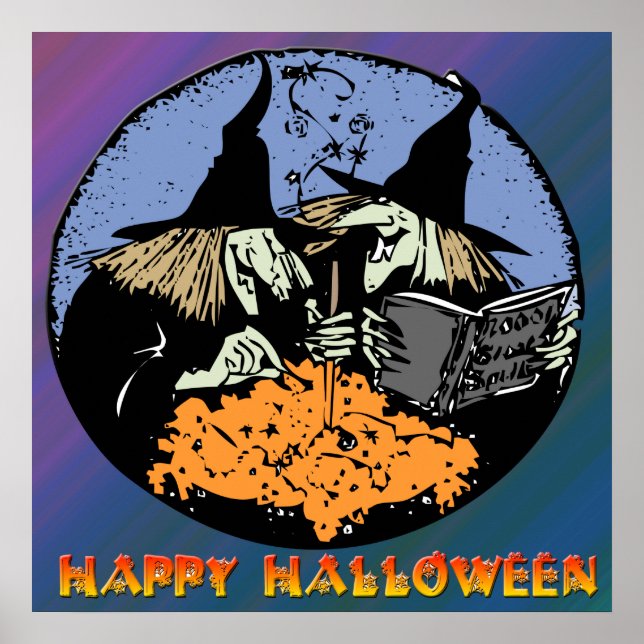 Póster Witches Cauldron Poster (Frente)